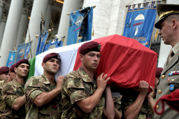 State funeral for slain soldiers