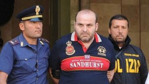 Mafialeider Elio Amato opgepakt. FOTO EPA