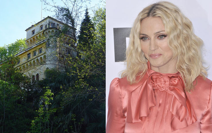 Madonna ha puntato Castello Pellegrini sul lago Maggiore. Verrà presto in Italia per valutare l'acquisto